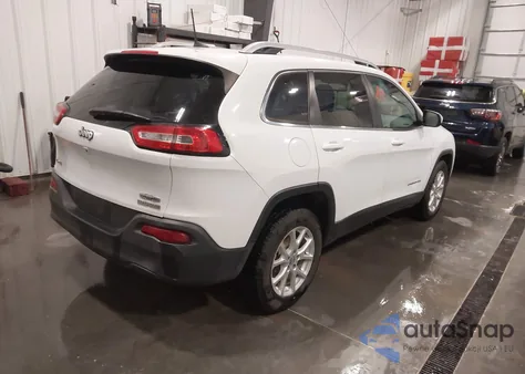 2017 Jeep Cherokee Latitude 4X4 из США, поврежденный, VIN 1C4PJMCB2HW614508